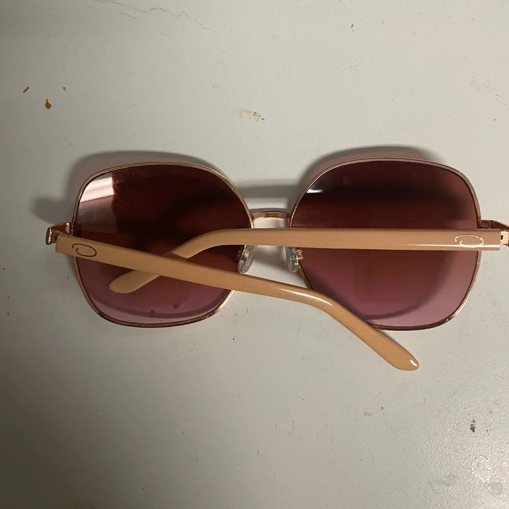 Oscar de la Renta Pink/Gold Frame‎ Sunglasses EUC Frame